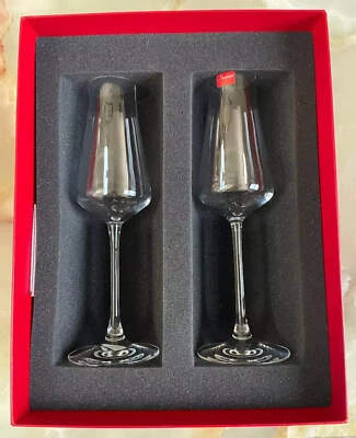 Juego de 2 flautas de champán Baccarat Crystal Chateau #2611149 Foto 1 de 2