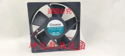 SUNON KD1212PTB3-6A DC12V 2.4W 12025 12cm 2-Wire Cooling Fan - Image 1 of 3