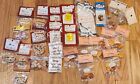 Large Lot of Vintage MIniature Dollhouse Items - Easels, Flowers, Food etc