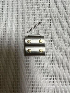 CARTIER Genuine 2 Link Santos SM Ladies Watch Parts Gold Combo K18 13.5mm - Bild 1 von 5