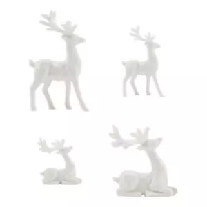 Tim Holtz Idea-ology Salvaged Reindeer 4pcs TH94360 - Picture 1 of 3