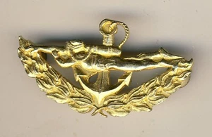 insigne brevet nageur de combat Grèce ancien - Picture 1 of 2