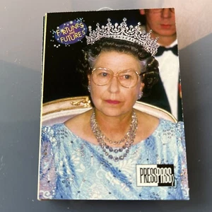 QUEEN ELIZABETH RARE Card Press Pass Type 1 - Picture 1 of 2