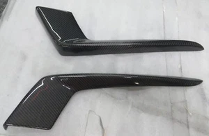 Real Carbon Fiber front canard fit Honda 2015 Civic Type-R FK2 - Picture 1 of 6