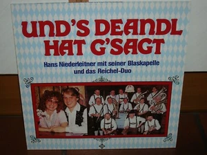 "12" - HANS NIEDERLEITNER und das REICHEL-DUO - Und`s Deandl hat g`sagt - Imagen 1 de 2