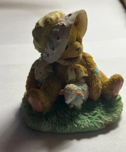 Cherished Teddies CARIDAD - Encontré un amigo en oveja - Figura de oso con cordero - Imagen 1 de 3