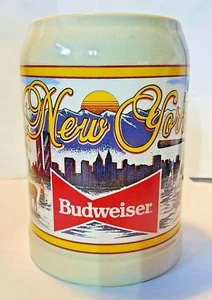 1992 Budweiser Special Event Steins Collectible Series New York State II #1095 - Picture 1 of 4