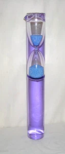 WASSERKINETISCHE SANDUHR - Ets VAUDAN - 70er Design - Bild 1 von 8
