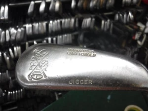 Pro Golfers ASS. Geschmiedeter Jigger Hickoryholzschaft, Head Reset - Bild 1 von 10