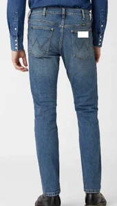 Pantalones de mezclilla Wrangler para hombre Icons Western ajustados elásticos 'Dust Bowl' SEGUNDOS WA239 - Imagen 1 de 11
