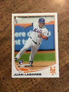 2013 Topps Update US199 Juan Lagares, New York Mets rookie card nm - Picture 1 of 2