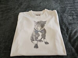 RUEHL NO.925 Single Stitch Tuxedo French Bull Dog Short Sleeve TShirt SZ M 