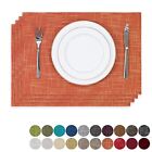 Set Of 4 Fall Placemats By Kevin Textile Heat Resistant Dining Table Place Ma...