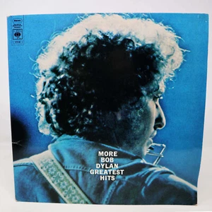 VINTAGE 1971 70s CBS RECORDS BOB DYLAN - MORE BOB DYLAN GREATEST HITS LP VINYL - Imagen 1 de 10