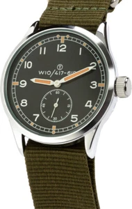 Ailager® Dirty Dozen British Military WW2 Service Watch - Luminous Hands - Repro - Picture 1 of 9