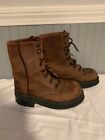 TATTOO BY ROBERT WAYNE Leather Combat/Wrk Boots Size 8.5 Mens