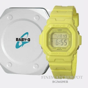 Authentic Casio Baby-G Yellow Digital Display Watch BG56029ER - Picture 1 of 1