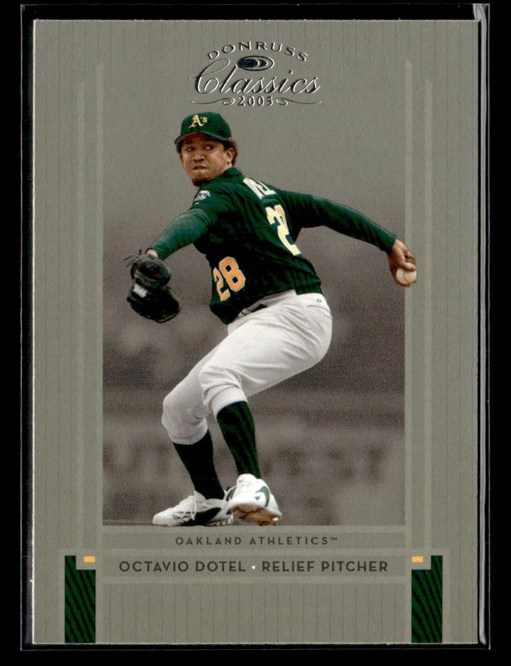 2005 Donruss Classics #70 Octavio Dotel Card Oakland Athletics - Image 1 of 2