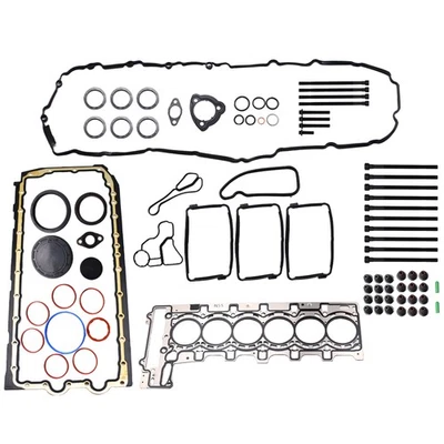 Kit de sellado de junta de motor N55 y pernos de cabeza para BMW 335i X3 X5 X6 E90 F30 F10 3,0 L Foto 1 de 4