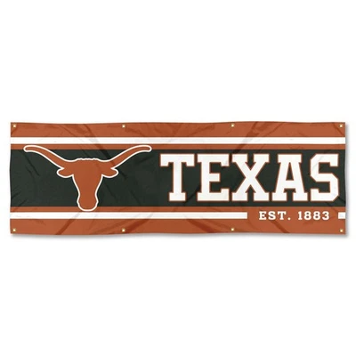 Banner grande de 6 pies de Texas Longhorns Foto 1 de 4