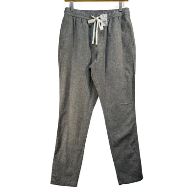 Pantalones con cordón de algodón de lino J Crew para mujer 2 Preppy Old Money Resort nuevos con etiquetas Foto 1 de 4