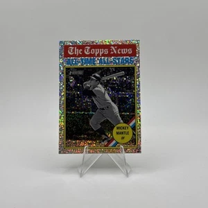 2025 Topps Heritage - Silver Sparkle #349 MICKEY MANTLE All-Time All-Stars - Picture 1 of 2