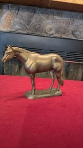 Vintage Rodeo Show Horse Trophy Large Heavy Metal Equestrian Topper Only - Picture 1 of 8