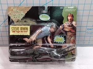 Crocodile Hunter Steve Irwin with Agro the Croc Talking Figure, N2 Toys 2000 - Bild 1 von 6