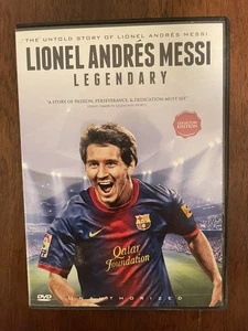 Messi, Lionel Andres - Legendary DVD A STORY OF PASSION, PERSEVERANCE New - Picture 1 of 2
