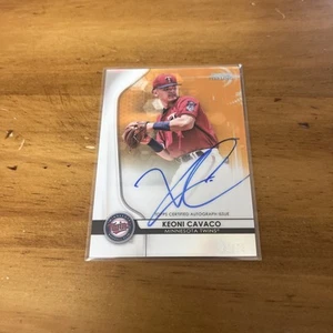 Keoni Cavaco Minnesota Twins Auto /75 - Picture 1 of 2