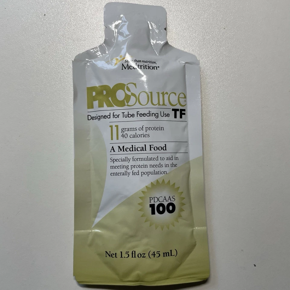 ProSource TF Tube Feeding Formula Unflavored 45 Ml Pouch 100 Ct