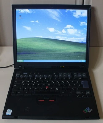 IBM ThinkPad R50e, Typ 1834 mit Windows XP Home SP3 und Netzteil DEFEKT! - Bild 1 von 4