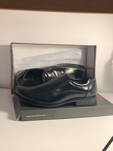 Drexlite schwarze Herren-Halbschuhe, neu im Karton, 11EEE - Bild 1 von 2