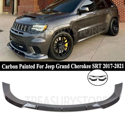 适用于吉普大切诺基 SRT /Trackhawk 17 - 2021 前保险杠唇锅分离器 — 第 1/4 张图片