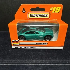 Matchbox 1998 #19 Dark Metallic Green AUDI AVUS *GERMAN Distribution Box* - Picture 1 of 7