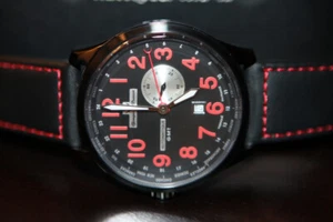 Yonger & Bresson 8324-15 Men's Automatic GMT Dual Time Watch Made in France NEW - Picture 1 of 2