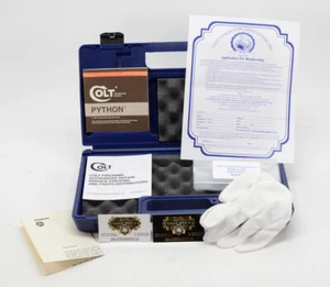 Colt Python Box, OEM Case, 1981 Manual, And More! - Picture 1 of 9