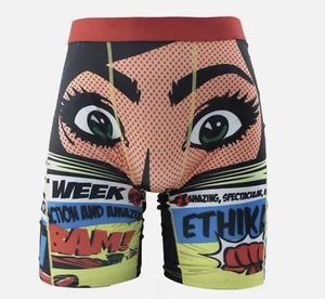 Mens Boxer Brief Underwear, Pop Art - Picture 1 of 1