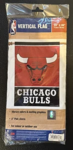 CHICAGO Bulls ~ (1) Official NBA Outdoor 28x40 House Flag Banner ~ New! - Picture 1 of 1