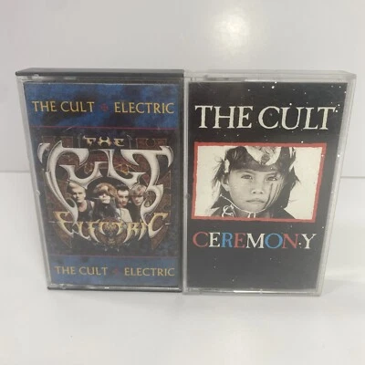 The Cult Ceremony Electric Love Cassette Tape Lot x2 Tested and Working - Image 1 of 4