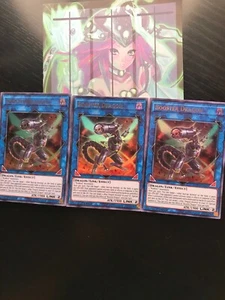 Yugioh 3x Booster Dragon DUPO-EN025 Ultra Rare 1st Edition Mint - Picture 1 of 1