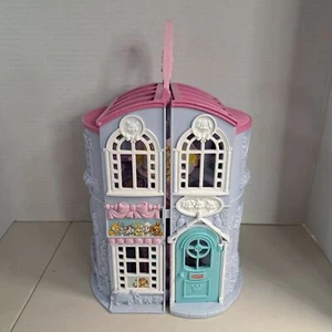 Fisher-Price Vintage 2002 Sweet Street Pet Parlor Folding Salon Toy Playset  - Picture 1 of 8