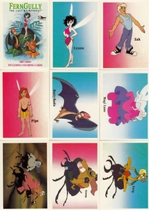 FERN GULLY THE LAST RAINFOREST MOVIE 1992 DART COMPLETE BASE CARD SET OF 100 AN - Bild 1 von 6