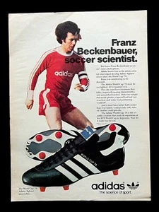 Vintage 1978 Adidas Soccer Football Ad Advertising 11”x 8.25” - Bild 1 von 1