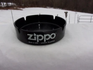 Posacenere per sigarette vintage Zippo nero, made in USA, Ges-Line Ambler, PA  - Foto 1 di 9