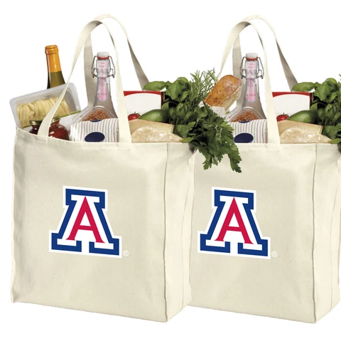 UA Reusable Shopping Tote 2pc Set University of ArizonaMOTHER'S DAY GIFT Cover