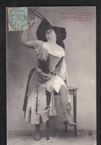 LA RIBANDE Actress Music Theatre Costume Actress Theatre PC Traveled 1905 - Picture 1 of 1