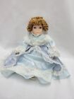 Tuss Inc.  15" Porcelain Doll. Worn Hair, But Cute Addition To A Collection
