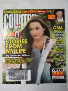 COUNTRY WEEKLY MAGAZINE DEC 4, 2006 GRETCHEN WILSON HEIDI NEWFEILD TIM MCGRAW - Picture 1 of 2