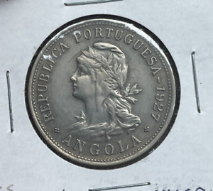 1927 Angola 50 Centavos